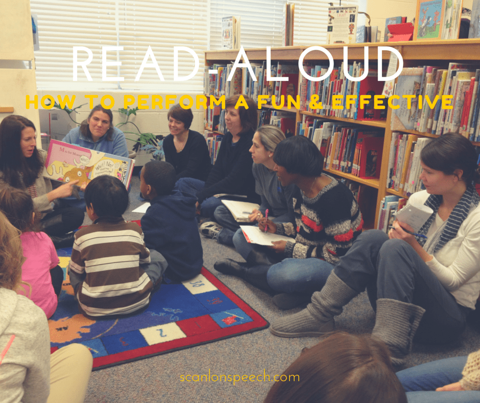 How to perform a fun and effective read-aloud