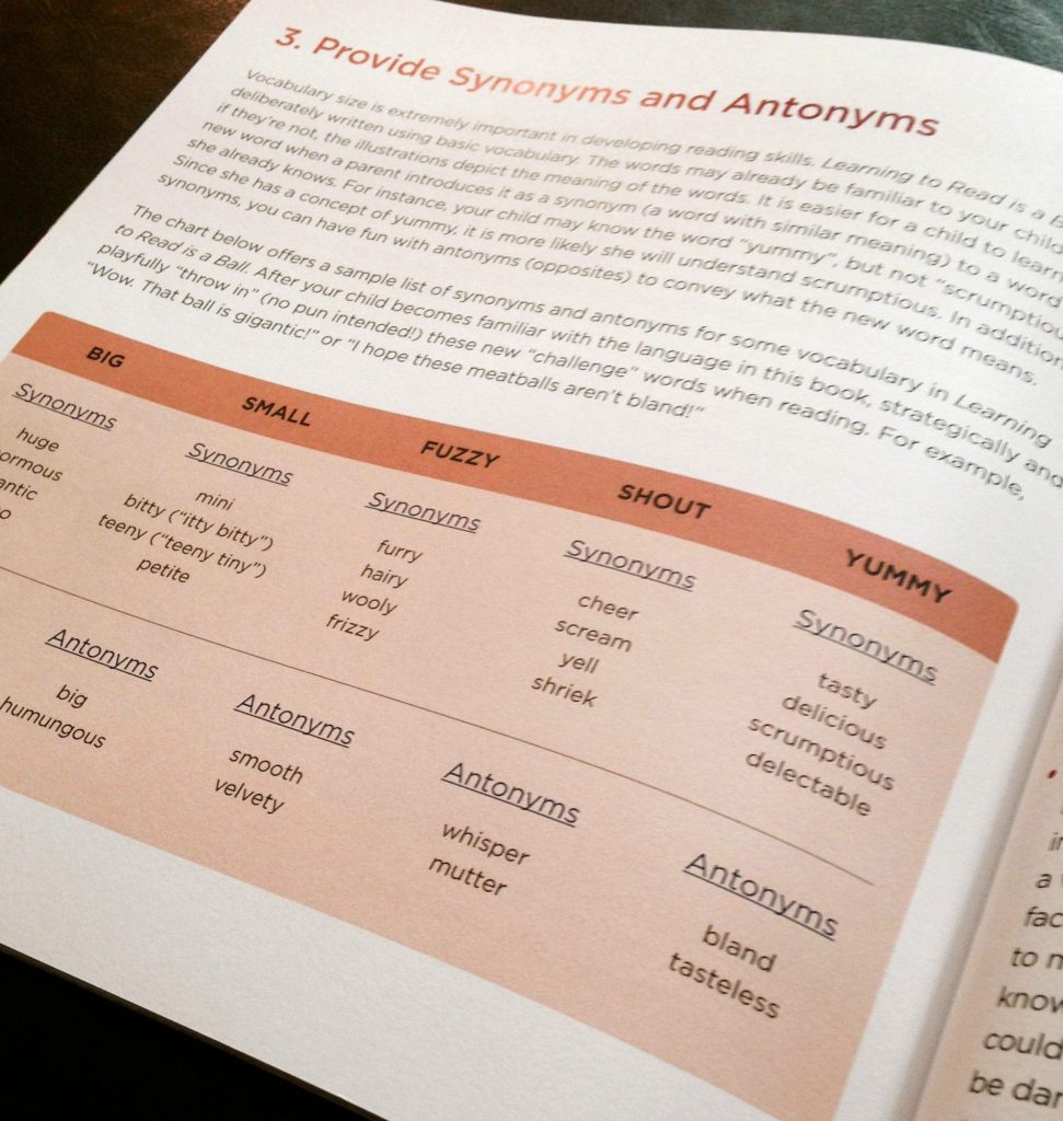 synonyms and antonyms for vocabulary building