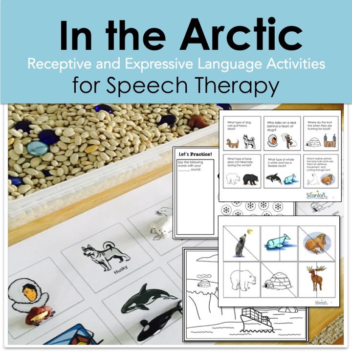 In the arctic, speech therapy, arctic animals