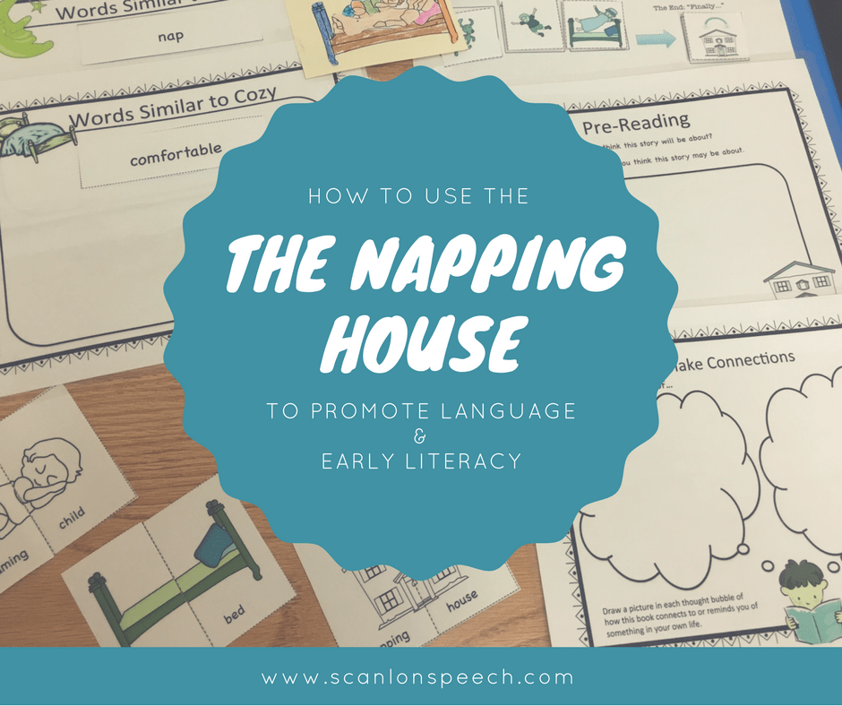The Napping House, Language, Early Literacy
