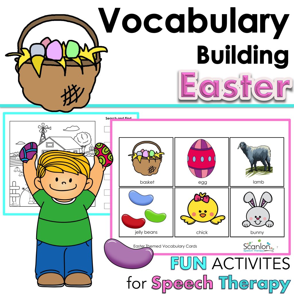 Easter Vocabulary Building Activities 