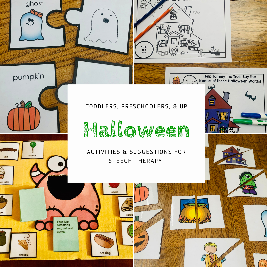 Halloween vocabulary activities