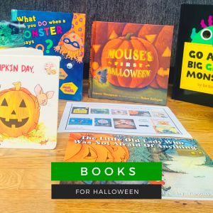 Halloween books for speech therapy 
