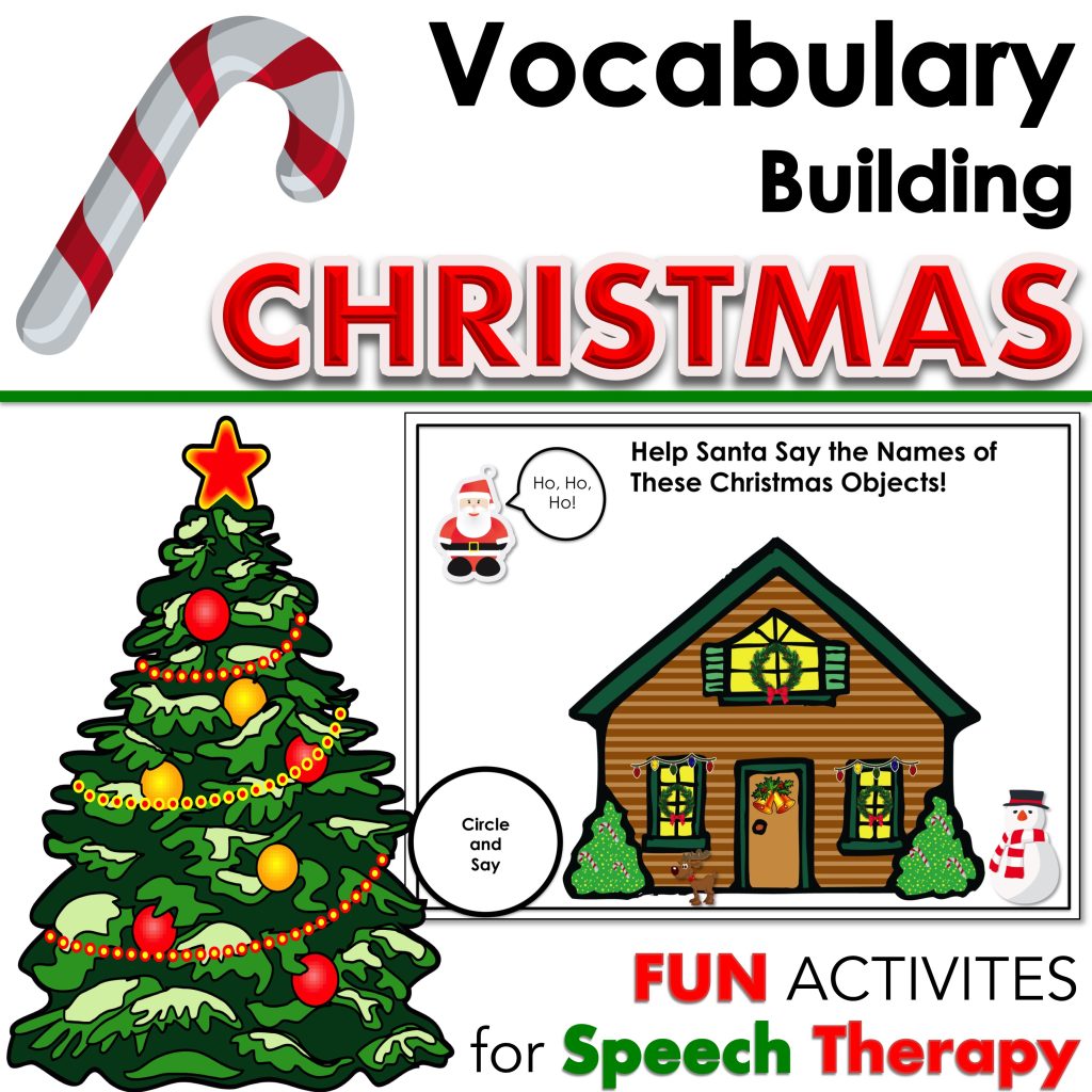 Christmas Vocabulary Building 