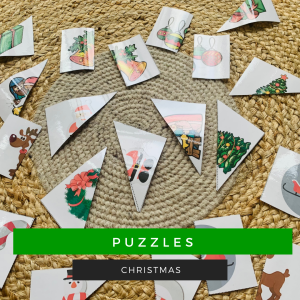 Christmas Puzzles for Speech Therapy